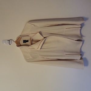 CLARA SUN WOO Woman's XL cream casual blazer